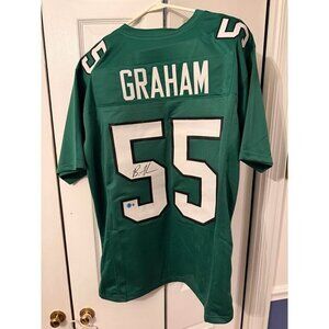 Brandon Graham signed autographed Philadelphia Eagles Kelly Green Jersey Beckett